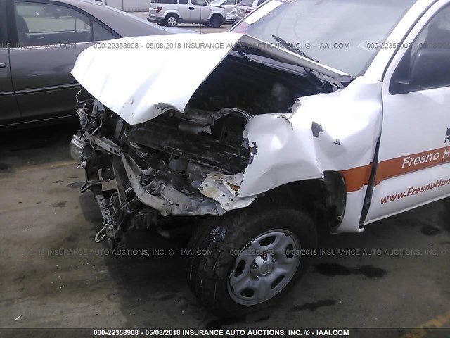 5TFTX4CN8FX066741 - 2015 TOYOTA TACOMA ACCESS CAB Weiß Foto 6