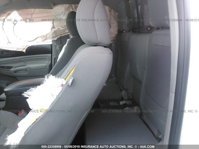 5TFTX4CN8FX066741 - 2015 TOYOTA TACOMA ACCESS CAB Weiß Foto 8
