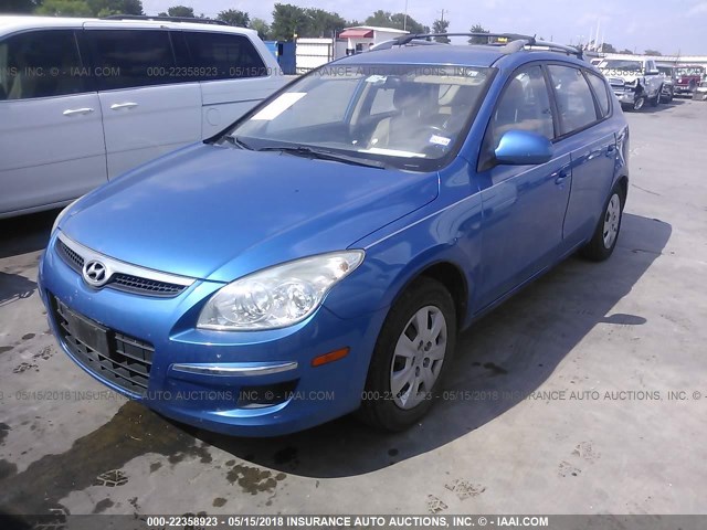 KMHDC8AEXBU109087 - 2011 HYUNDAI ELANTRA TOURING GLS/SE BLUE photo 2