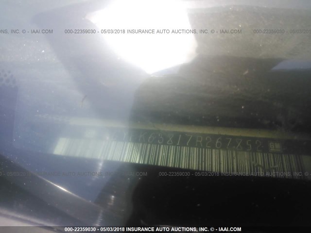 1GYFK63817R267852 - 2007 CADILLAC ESCALADE LUXURY 白色 照片 9