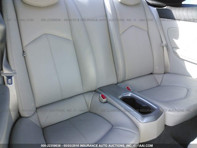 1G6DC1EDXB0126172 - 2011 CADILLAC CTS GRAY photo 8