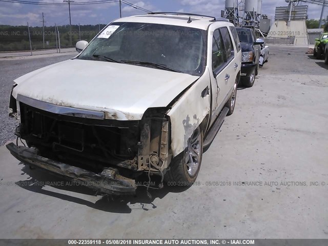 1GYFK63867R134911 - 2007 CADILLAC ESCALADE LUXURY WHITE photo 6