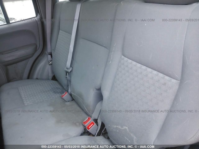 1J8GL48K75W580105 - 2005 JEEP LIBERTY SPORT 黑色 照片 8