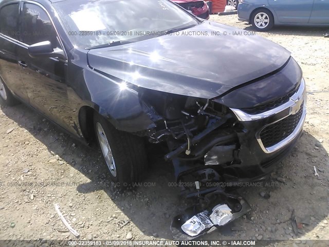 1G11A5SL0FF202213 - 2015 CHEVROLET MALIBU LS BLACK photo 6