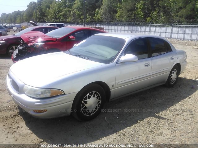 1G4HR54K72U192090 - 2002 BUICK LESABRE LIMITED SILVER photo 2