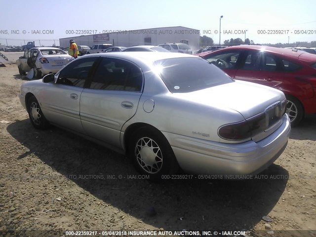 1G4HR54K72U192090 - 2002 BUICK LESABRE LIMITED SILVER photo 3