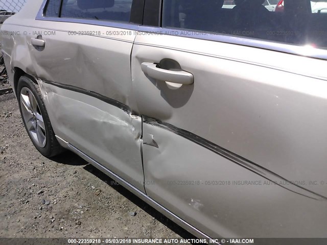 1G1ZH57B99F127286 - 2009 CHEVROLET MALIBU 1LT 棕色 照片 6