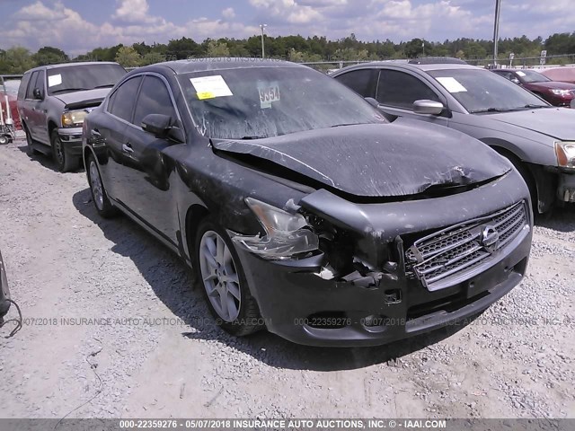 1N4AA51E19C860323 - 2009 NISSAN MAXIMA S/SV GRAY photo 1