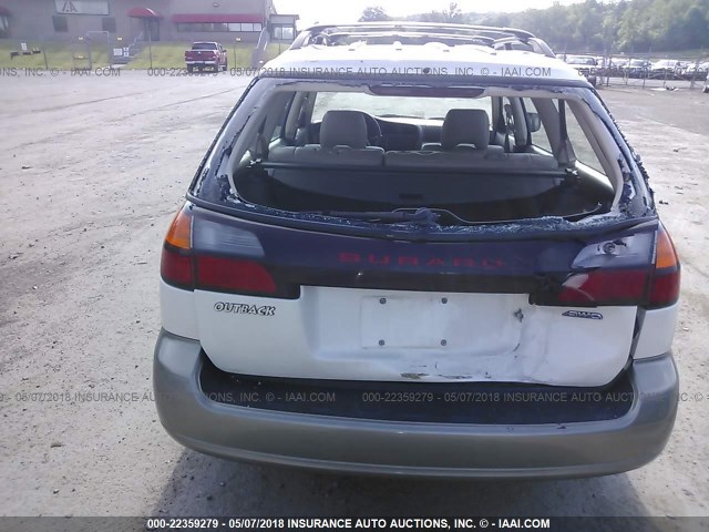 4S3BH675447606954 - 2004 SUBARU LEGACY OUTBACK AWP 白色 照片 6