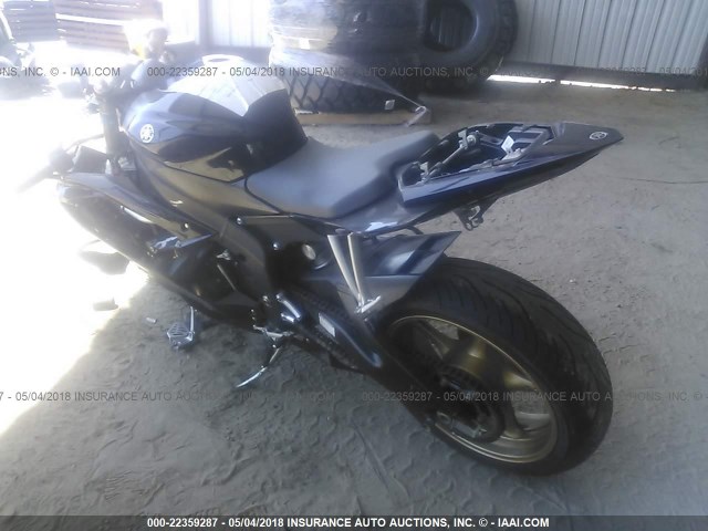 JYARJ16EX9A013726 - 2009 YAMAHA YZFR6 BLACK photo 3