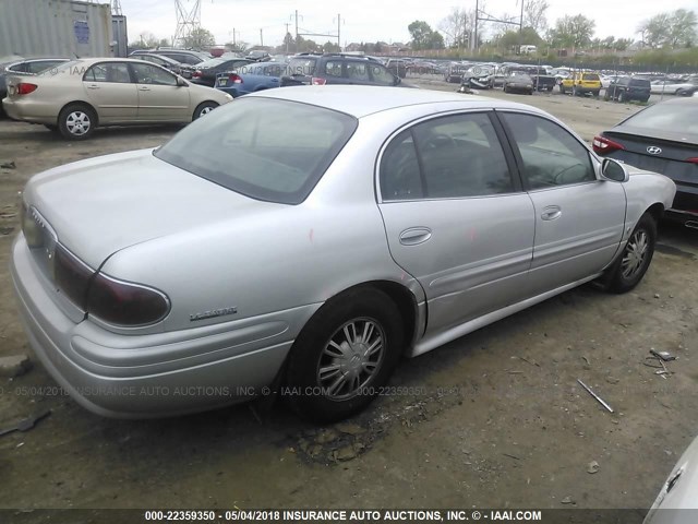 1G4HP54K92U214483 - 2002 BUICK LESABRE CUSTOM GRAY photo 4