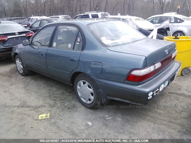 2T1BB02E8TC164005 - 1996 TOYOTA COROLLA DX BLUE photo 3