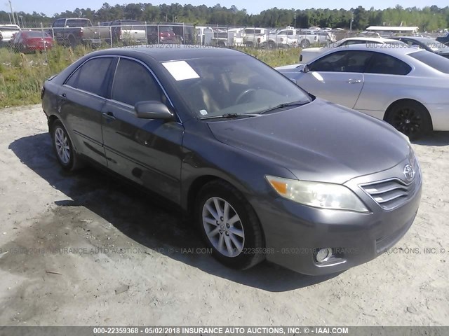 4T1BF3EK3AU041344 - 2010 TOYOTA CAMRY SE/LE/XLE GRAY photo 1