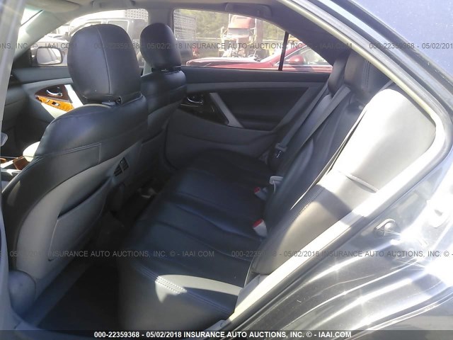 4T1BF3EK3AU041344 - 2010 TOYOTA CAMRY SE/LE/XLE GRAY photo 8