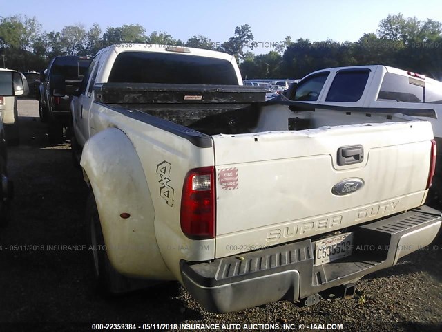 1FT8X3DT2EEB41148 - 2014 FORD F350 SUPER DUTY WHITE photo 3