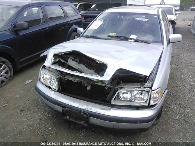 YV1VS2554YF533097 - 2000 VOLVO S40 SILVER photo 6