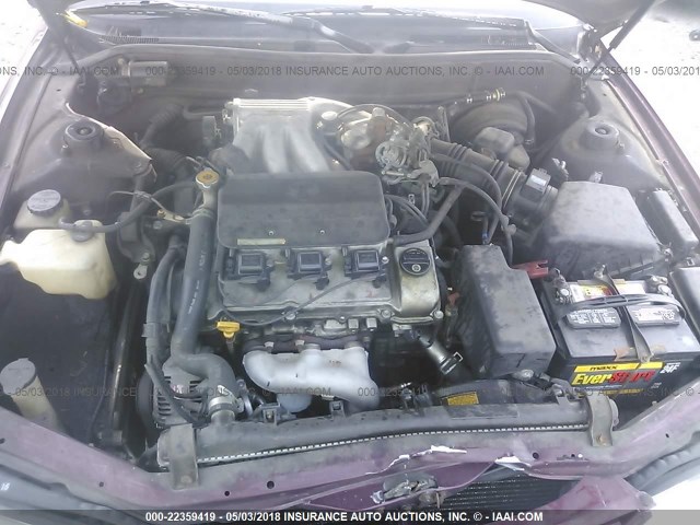 4T1BF12K1TU135590 - 1996 TOYOTA CAMRY LE/XLE/SE 栗色 照片 10