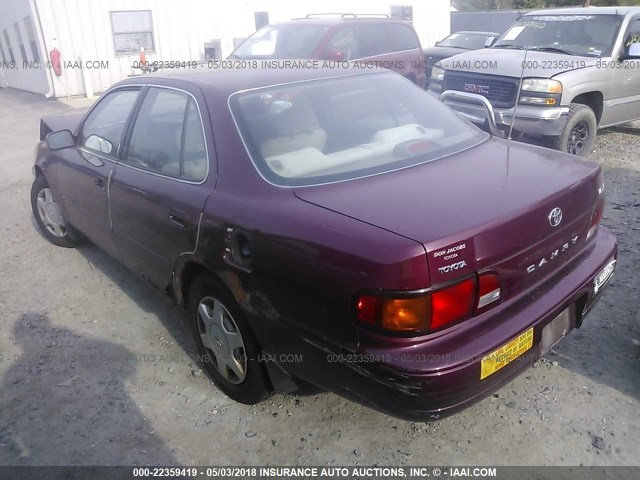 4T1BF12K1TU135590 - 1996 TOYOTA CAMRY LE/XLE/SE 栗色 照片 3