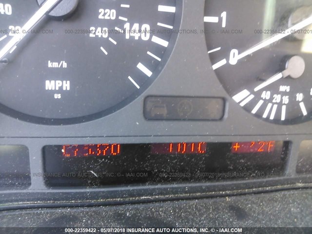 WBADT43473G026800 - 2003 BMW 525 I AUTOMATIC TEAL photo 7