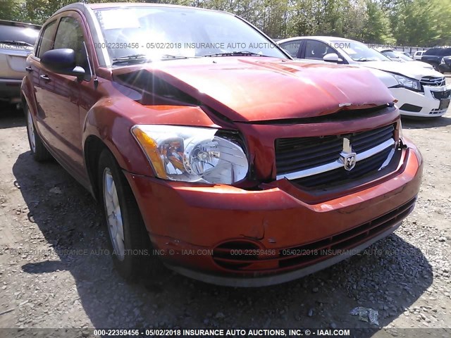 1B3HB48B68D784796 - 2008 DODGE CALIBER SXT ORANGE photo 6