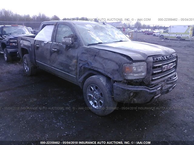 3GTU2UEH5EG493467 - 2014 GMC SIERRA K1500 SLE GRAY photo 1