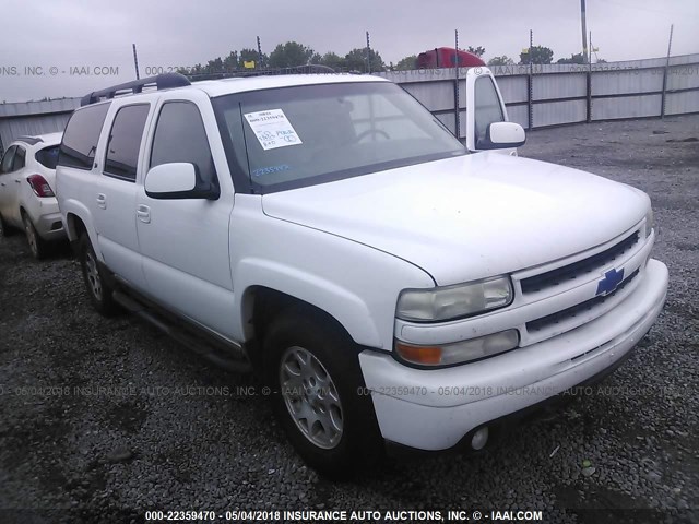 3GNFK16Z53G116415 - 2003 CHEVROLET SUBURBAN K1500 WHITE photo 1