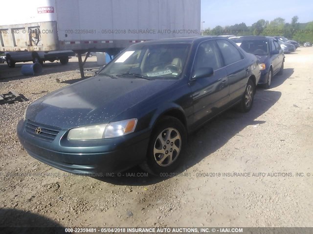 4T1BF22K9VU902093 - 1997 TOYOTA CAMRY CE/LE/XLE მწვანე ფოტო 2