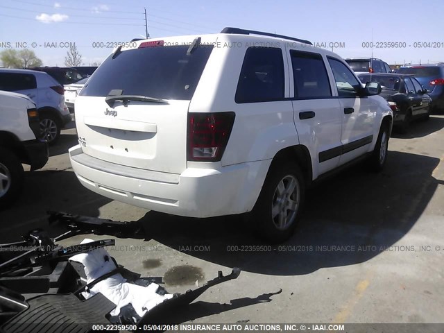 1J4HR48N96C255778 - 2006 JEEP GRAND CHEROKEE LAREDO/COLUMBIA/FREEDOM 白色 照片 4