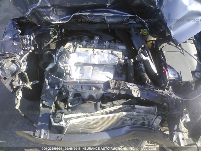 1G11C5SLXEF119624 - 2014 CHEVROLET MALIBU 1LT 蓝色 照片 10