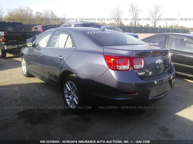 1G11C5SLXEF119624 - 2014 CHEVROLET MALIBU 1LT 蓝色 照片 3