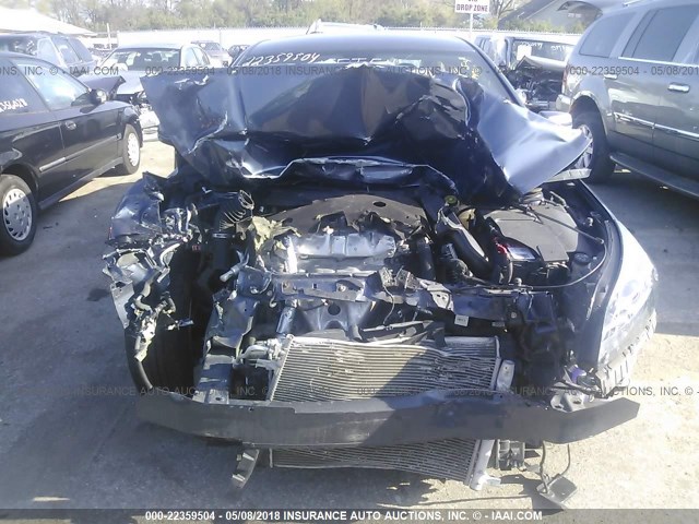 1G11C5SLXEF119624 - 2014 CHEVROLET MALIBU 1LT 蓝色 照片 6