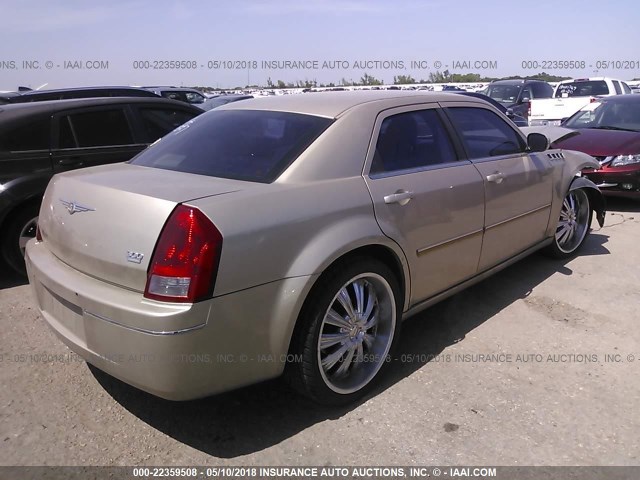 2C3KA53G36H312897 - 2006 CHRYSLER 300 TOURING BEIGE photo 4