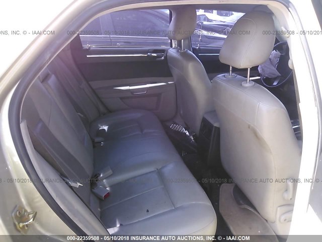 2C3KA53G36H312897 - 2006 CHRYSLER 300 TOURING BEIGE photo 8