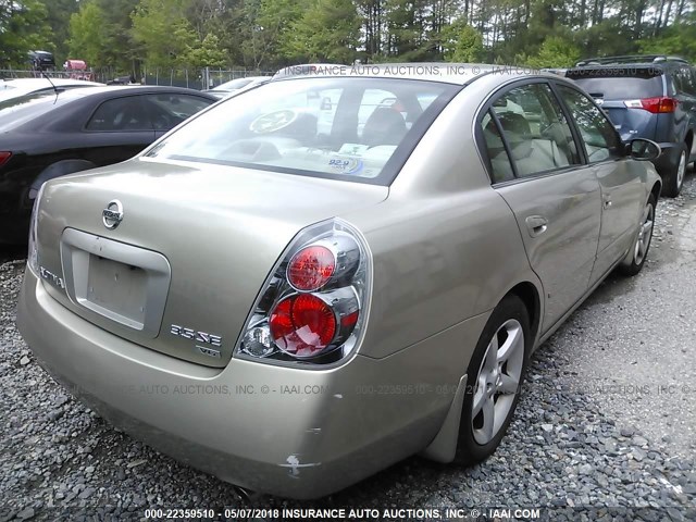 1N4BL11D55C374686 - 2005 NISSAN ALTIMA SE/SL/SE-R TAN photo 4