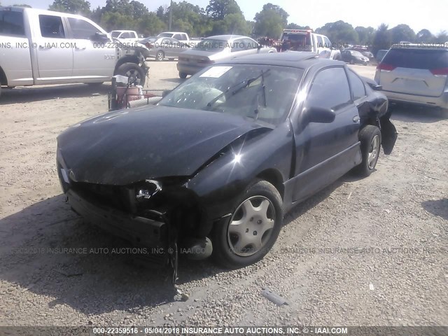 1G2JB12F337388704 - 2003 PONTIAC SUNFIRE BLACK photo 2