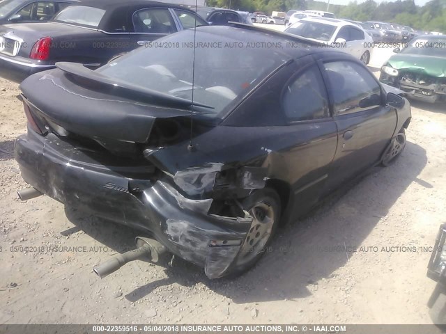 1G2JB12F337388704 - 2003 PONTIAC SUNFIRE BLACK photo 4