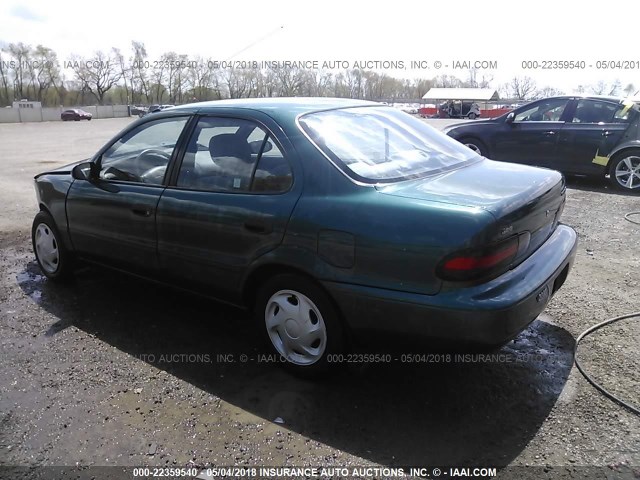 1Y1SK5282TZ038683 - 1996 GEO PRIZM LSI GREEN photo 3