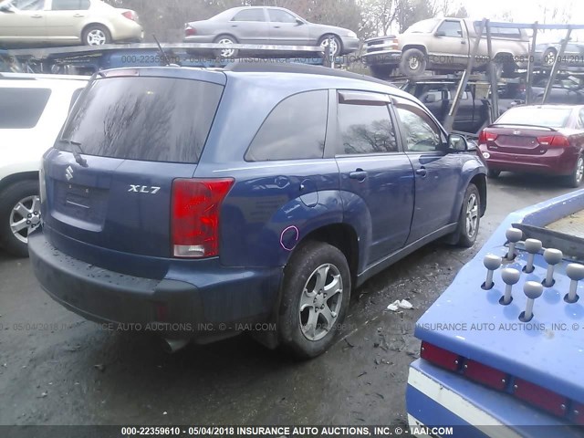 2S3DB217886107210 - 2008 SUZUKI XL7 BLUE photo 4