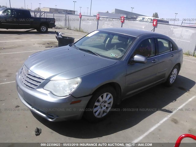 1C3LC46K67N518216 - 2007 CHRYSLER SEBRING BLUE photo 2