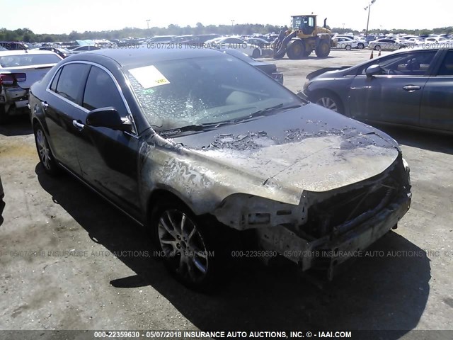 1G1ZG5E76CF276957 - 2012 CHEVROLET MALIBU LTZ 黑色 照片 1
