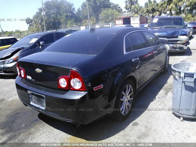 1G1ZG5E76CF276957 - 2012 CHEVROLET MALIBU LTZ 黑色 照片 4