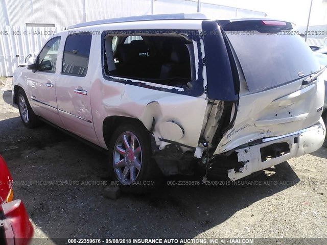 1GKS1MEF3CR287896 - 2012 GMC YUKON XL DENALI WHITE photo 3