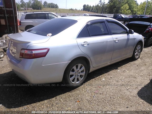 4T1BE46K57U611599 - 2007 TOYOTA CAMRY NEW GENERAT CE/LE/XLE/SE SILVER photo 4