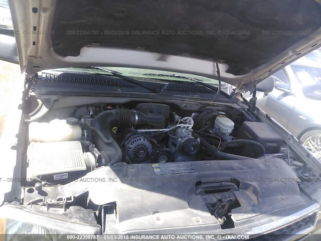 1GCEC19X37Z100876 - 2007 CHEVROLET SILVERADO C1500 CLASSIC SILVER photo 10