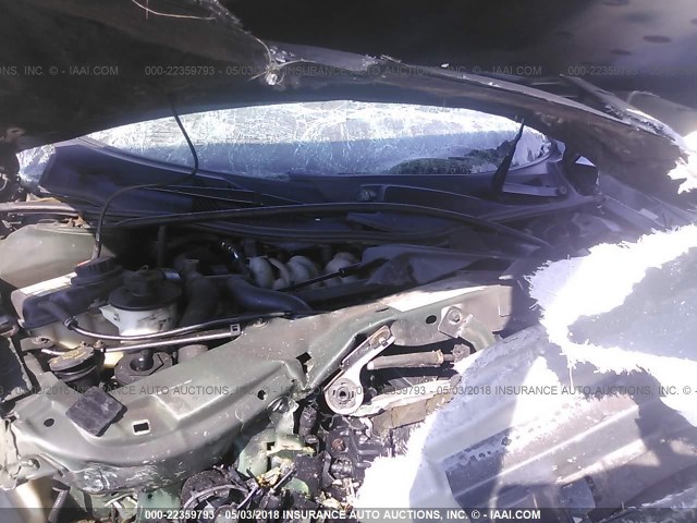 1LNFM97V2WY739977 - 1998 LINCOLN CONTINENTAL  绿色 照片 10