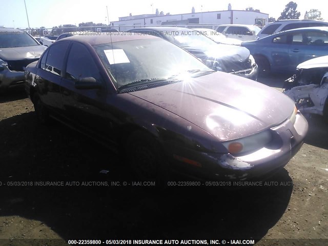 1G8ZH52832Z155814 - 2002 SATURN SL1 BURGUNDY photo 1