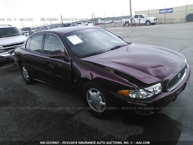 1G4HP54K2Y4232994 - 2000 BUICK LESABRE CUSTOM MAROON photo 1