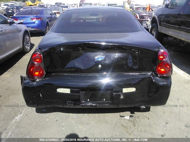 2G1WW12E639386997 - 2003 CHEVROLET MONTE CARLO LS 黑色 照片 6