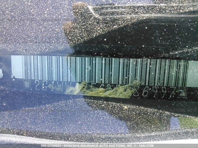 2G1WW12E639386997 - 2003 CHEVROLET MONTE CARLO LS 黑色 照片 9