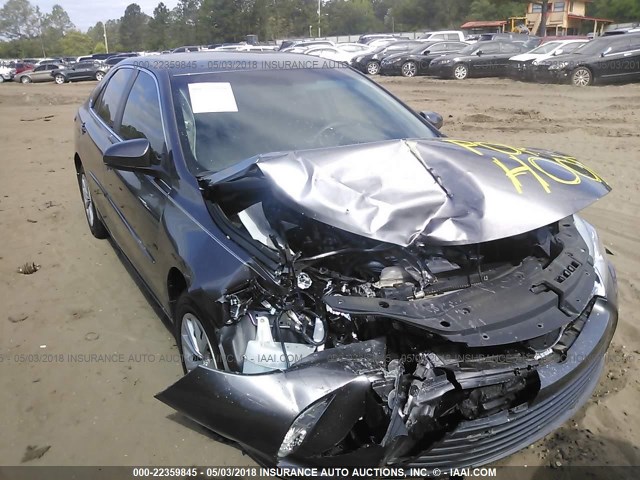 4T1BF1FK2HU382327 - 2017 TOYOTA CAMRY LE/XLE/SE/XSE GRAY photo 6